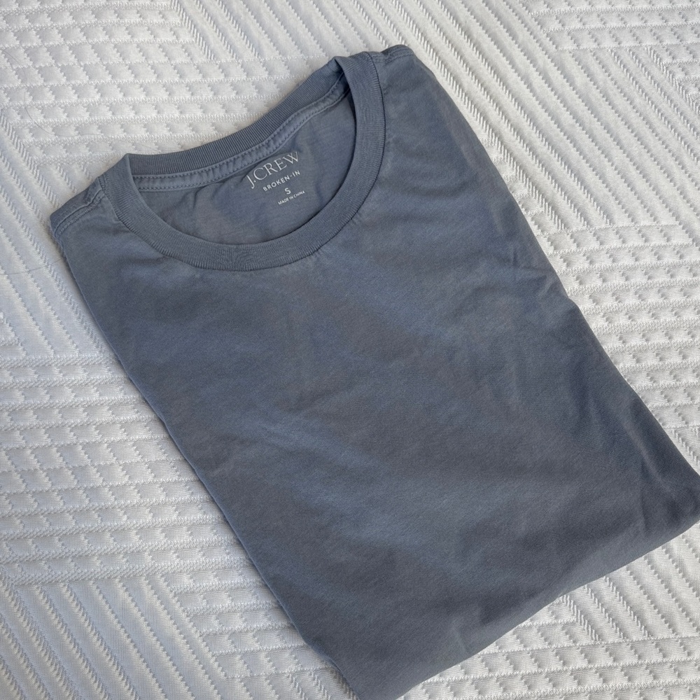 J. Crew Slate Tee - Size Small - 100% Cotton